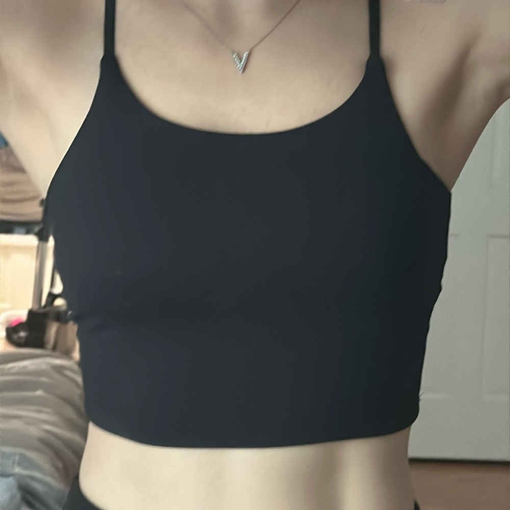 Long line sports bra